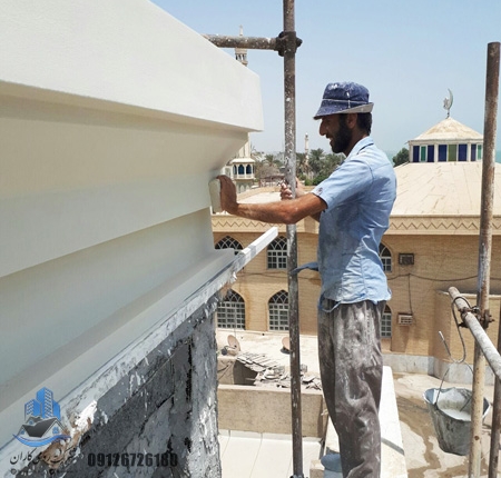 سیمان کاری باند و قرنیز با بهترین کیفیت